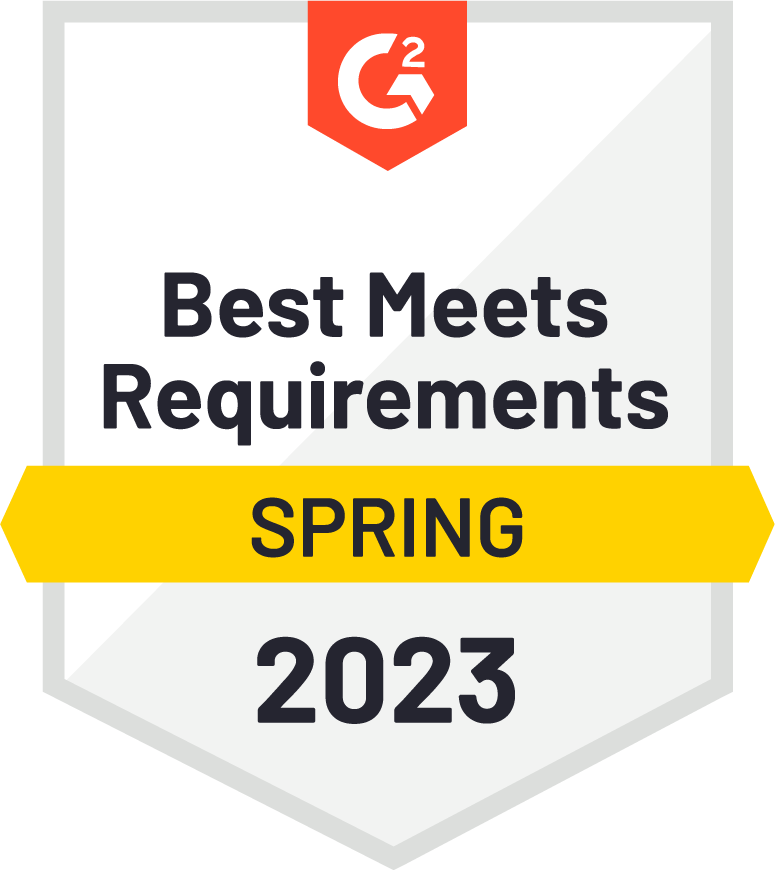 G2 Meets Requirements spring
