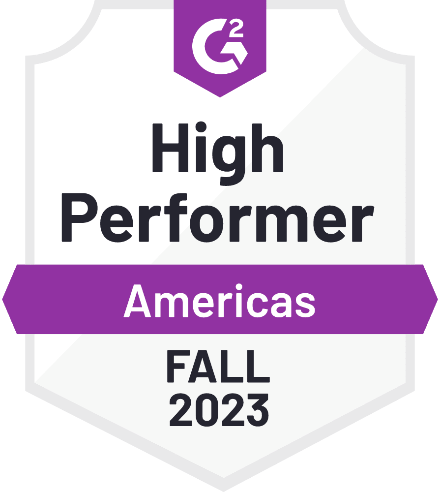 G2 Americas Fall High Performer