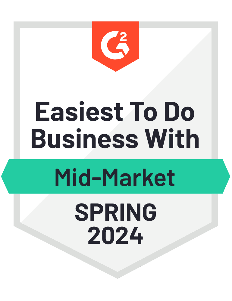 G2 Easiest to Do Business Spring